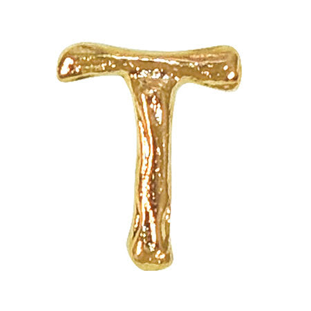 Bonnail Alphabet Charm Gold T