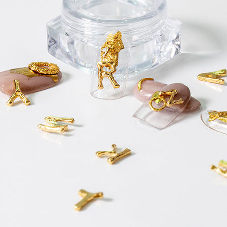 Bonnail Alphabet Charm Gold S