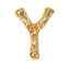 Bonnail Alphabet Charm Gold Y