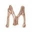Bonnail Alphabet Charm Pink Gold M