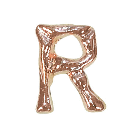 Bonnail Alphabet Charm Pink Gold R