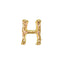 Bonnail Alphabet Charm Mini Gold H