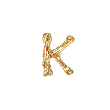 Bonnail Alphabet Charm Mini Gold K