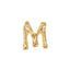 Bonnail Alphabet Charm Mini Gold M