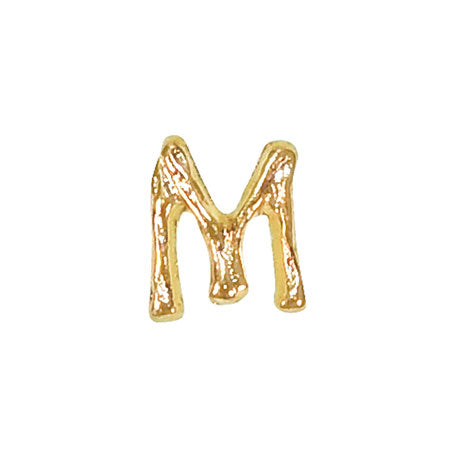 Bonnail Alphabet Charm Mini Gold M