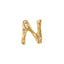 Bonnail Alphabet Charm Mini Gold N