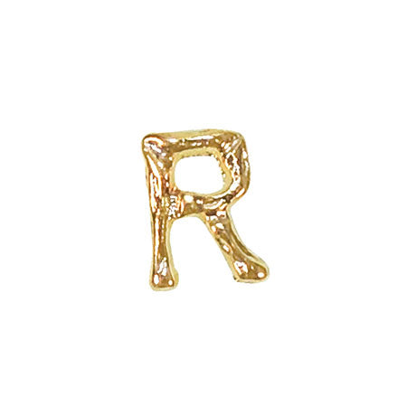 Bonnail Alphabet Charm Mini Gold R