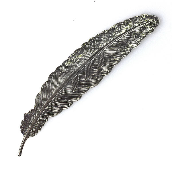 Bonnail Display Feather Chrome Black