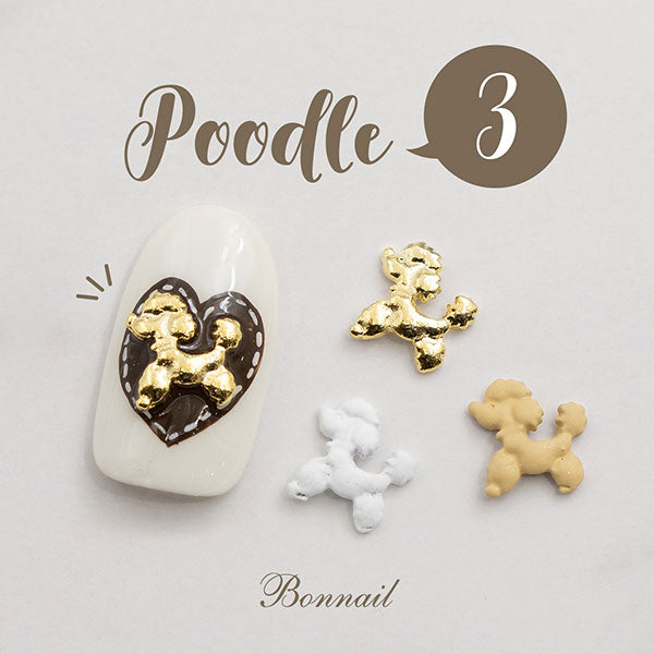 Bonnail Poodle 3 White