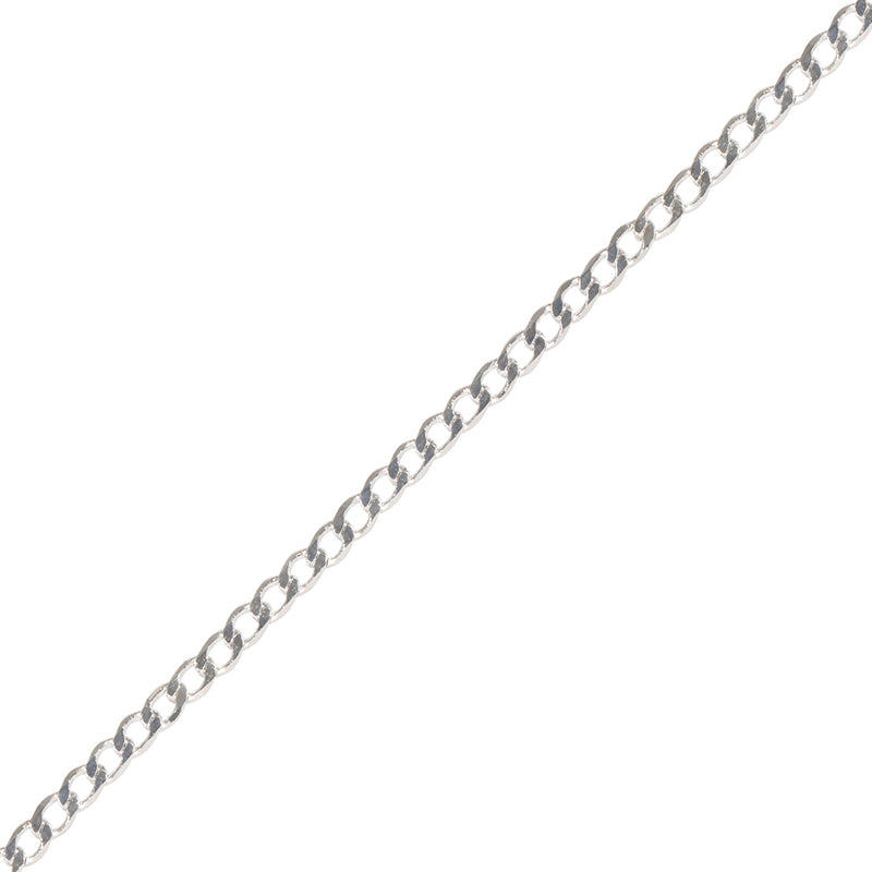 Bonnail chain flat cut S  Silver