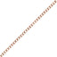 Bonnail chain flat cut S Pink Gold