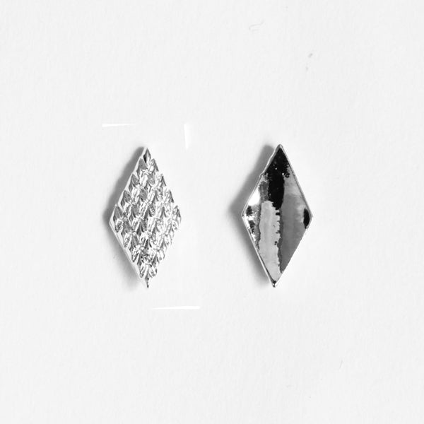 SHAREYDVA Nail Parts Mesh Morocco Diamond Silver