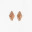 SHAREYDVA Nail Parts Mesh Morocco Diamond Pink Gold