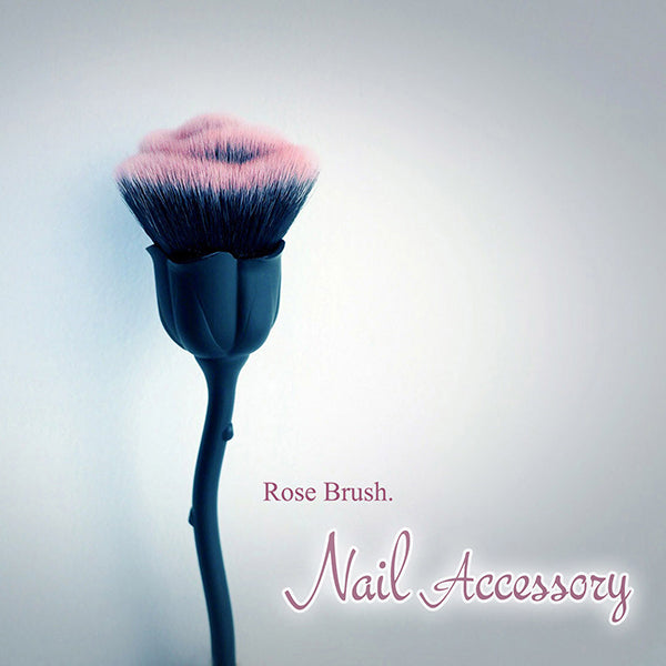 Nail accessories Rose Dust Brush Black