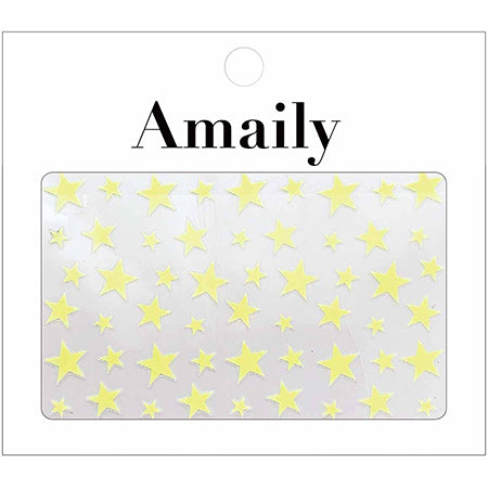 amaily No. 5-32 stars (fluorescent yellow)