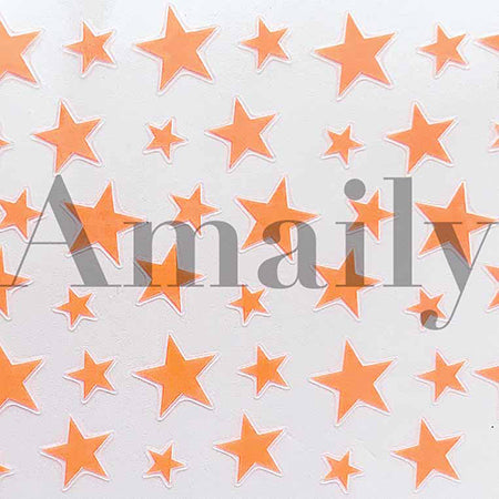 amaily No. 5-33 stars (fluorescent orange)