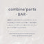 Ryokitamura Product Combine Parts Bar  Silver Micro 100p