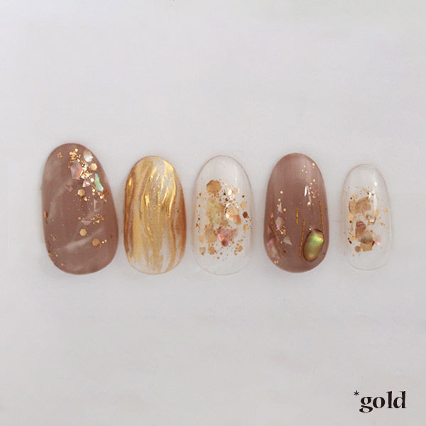 SHAREYDVA Glitter Holistic Gold