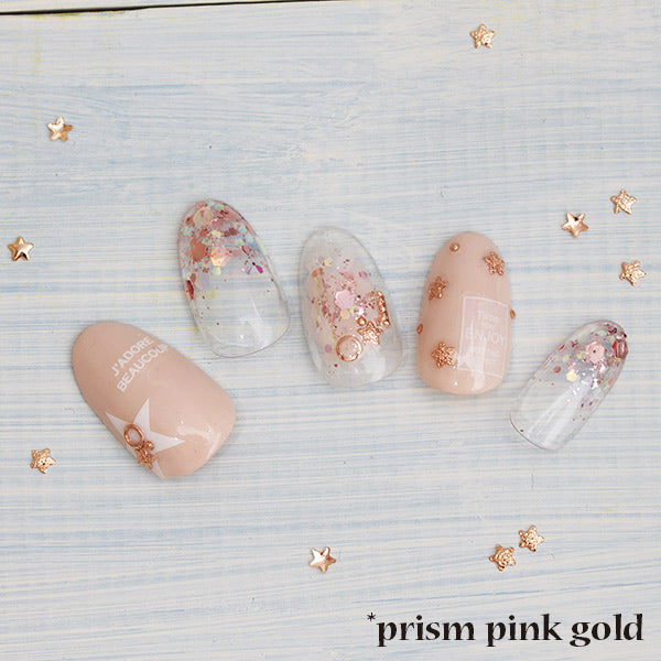 SHAREYDVA Glitter Holistic Prism Pink Gold