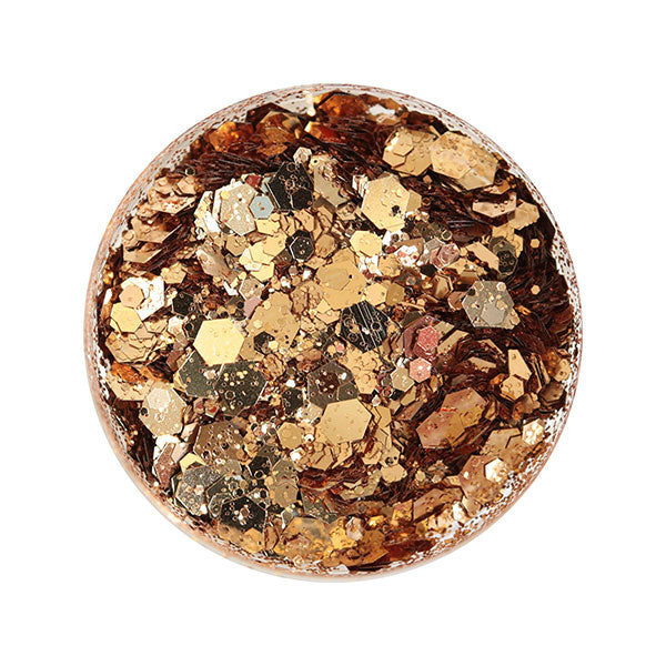 SHAREYDVA Glitter Holistic Gold