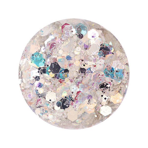 SHAREYDVA Glitter Holistic Prism Silver