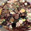 SHAREYDVA Glitter Holistic Prism Pink Gold