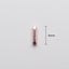 Nail Accessories Stick Pink Gold 4mm