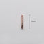Nail Accessories Stick Pink Gold 6mm