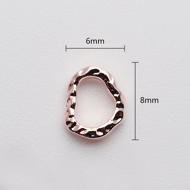 Nail Accessories Loop Gemstone Frame A