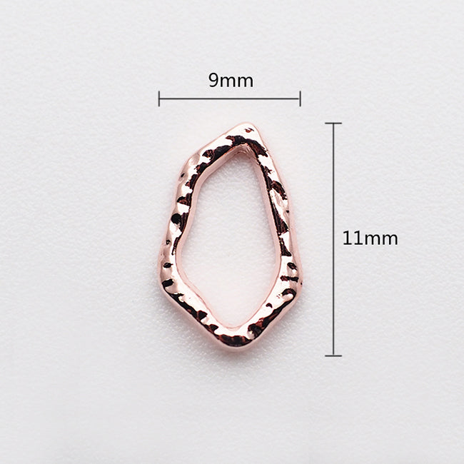 Nail Accessories Loop Gemstone Frame C