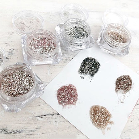 TSUMEKIRA × HIDEKAZU Select Glitter Stone Black