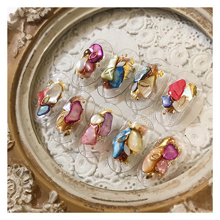 ICE GEL Big Shell Stone 12 Colors