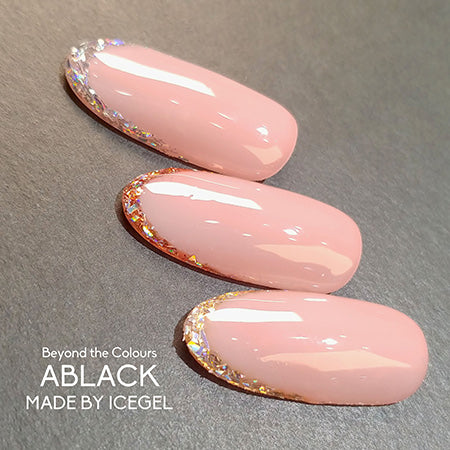 ICE GEL A BLACK Illumination Gel S13 Silver