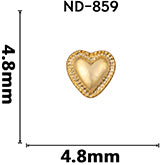 Lady Grace Nail Accessories ND859 gold  10p