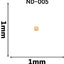 Lady Grace Nail Accessories ND005 Gold 200P 1mm x 1mm