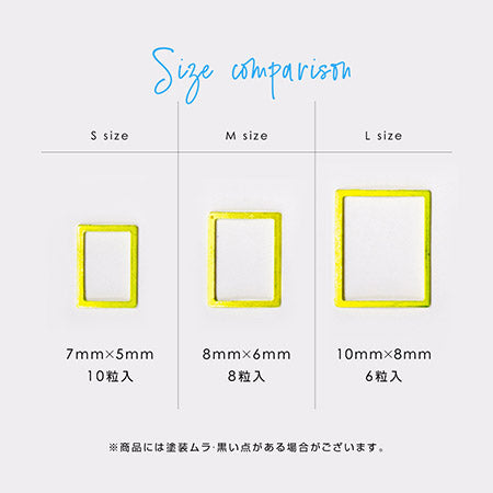 Bonnail × mda Square Focus L Neon Yellow