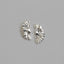SHAREYDVA Nail Parts Wave Semi Circle  Silver