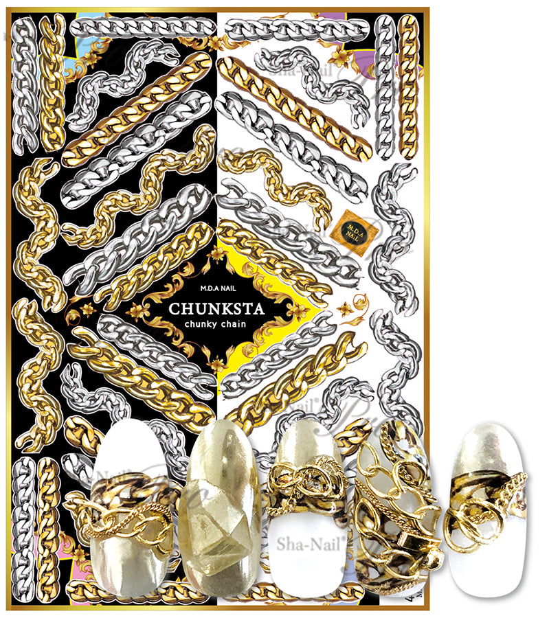 Sha-Nail Pro SPECIAL MDACC-001 Chunksta Chunky Chain  85mm x 123mm