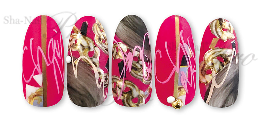 Sha-Nail Pro SPECIAL MDACC-001 Chunksta Chunky Chain  85mm x 123mm