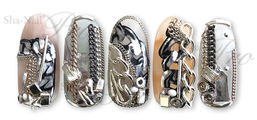Sha-Nail Pro SPECIAL MDACC-001 Chunksta Chunky Chain  85mm x 123mm