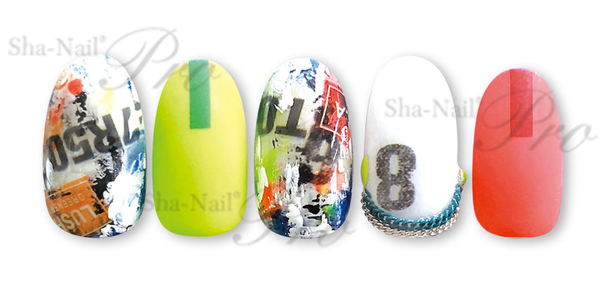 Sha-Nail Pro AYAKO-001 Number Face Plus 85mm x 123mm
