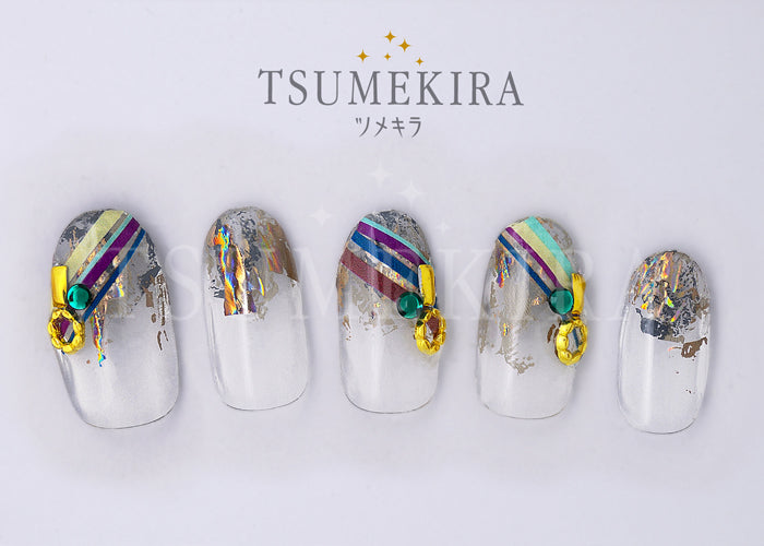Tsumekira es Colorful Stripe 2 ES-CST-102