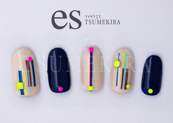 Tsumekira es Colorful Stripe 2 ES-CST-102