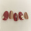 SHAREYDVA Nail Parts Broken  Gold