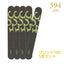 BEAUTY NAILER 394 Disposable Sponge File Set   180G 5pcs