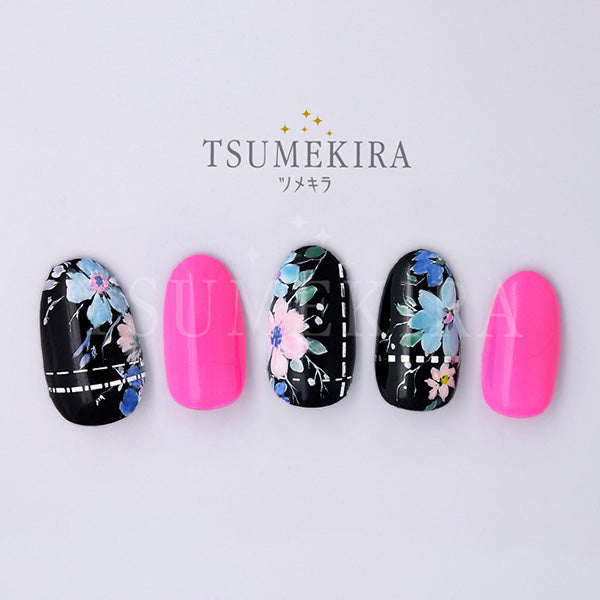 Tsumekira dotted line silver  SG-TEN-101