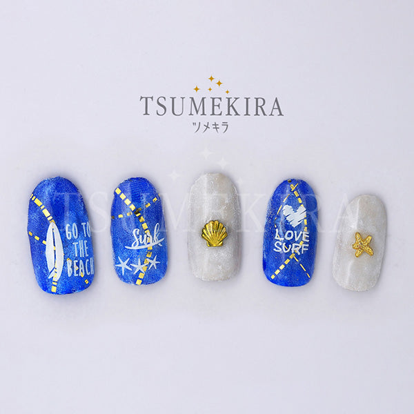 Tsumekira dotted line gold  SG-TEN-102