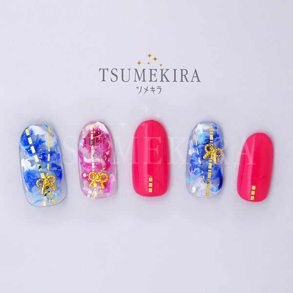 Tsumekira dotted line gold  SG-TEN-102