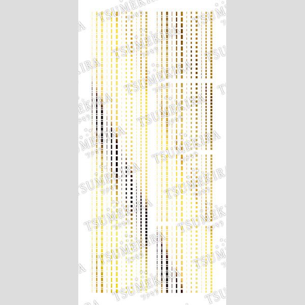 Tsumekira dotted line gold  SG-TEN-102