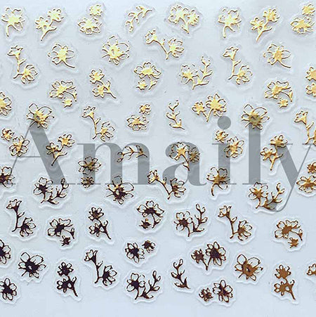 Amaily nail seal  No. 3-26 Petit Flower (G)